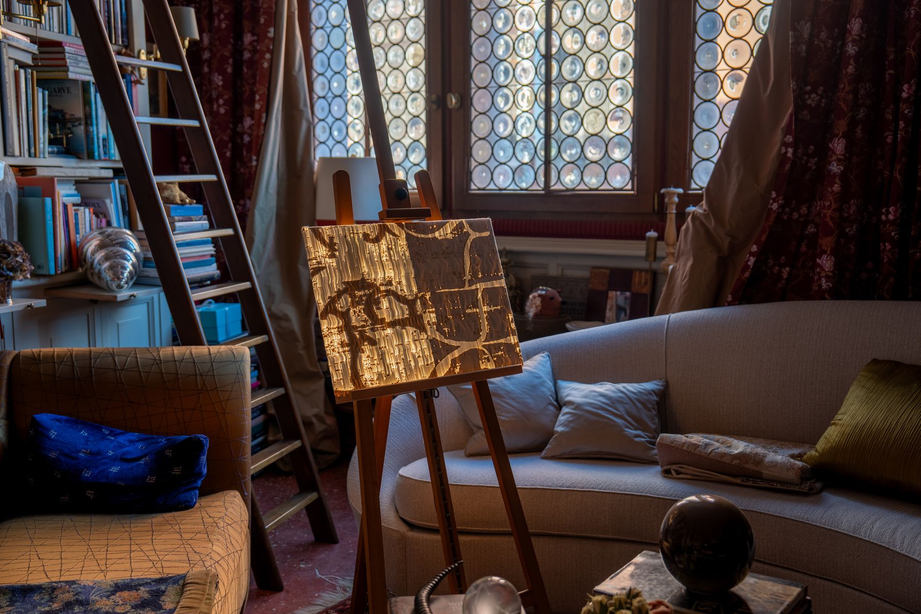 Lucens nell'atelier, Venezia