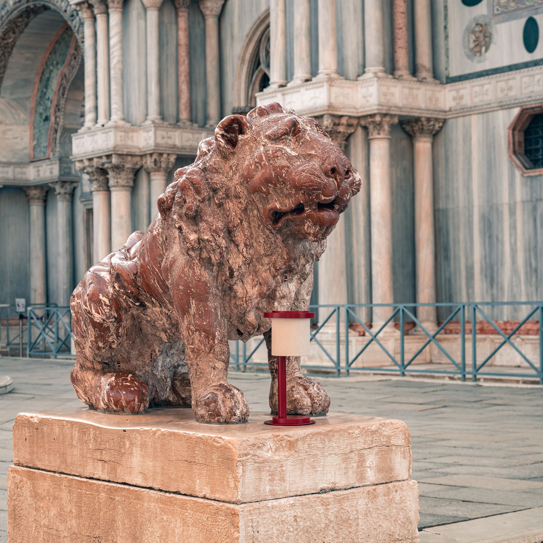 Eccentrica sul leone di San Marco